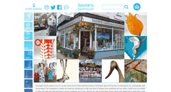 Desktop Screenshot of baxtersgallery.co.uk